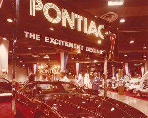 1982 Show Ponitac display